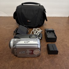 Videocamera disco rigido JVC Everio GZ-MG21U 20 GB con caricatore batteria borsa funzionante