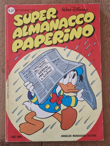 Super almanacco paperino - super,