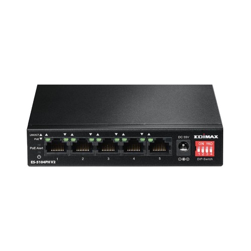 Edimax 5104ph switch di - es-5104ph, v2
