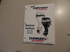 Manuale officina Johnson Evinrude fuoribordo EO 1995 4 tempi 9.9 15 CV