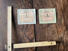 ALLIED MILITARY CURRENCY  LIRE 1943 - Joblot Bank Notes