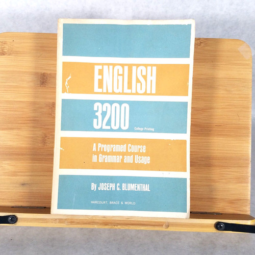 English 3200 programed - english, a