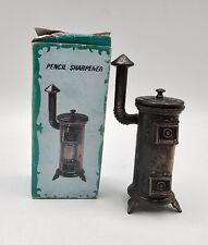 TEMPERAMATITE VINTAGE IN MINIATURA STUFA IN METALLO