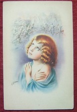 CARTOLINA FIRMATA ARTISTA /