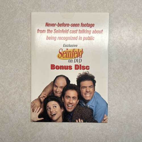 Exclusice seinfeld dvd - seinfeld, on