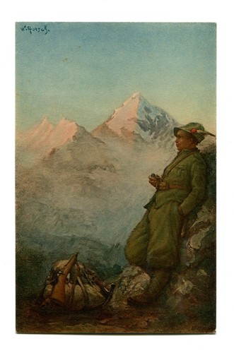 Alpini cartoline - alpini,