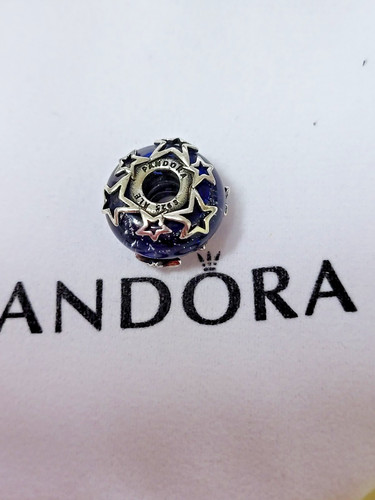 Charm pandora verre murano - ,