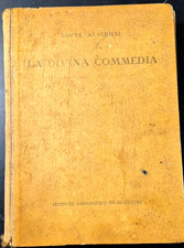 LA DIVINA COMMEDIA di Dante Alighieri 105 tavole a colori Galizzi 1943 Libro