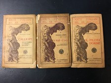 Lot of 3 vols. "Italian Poets