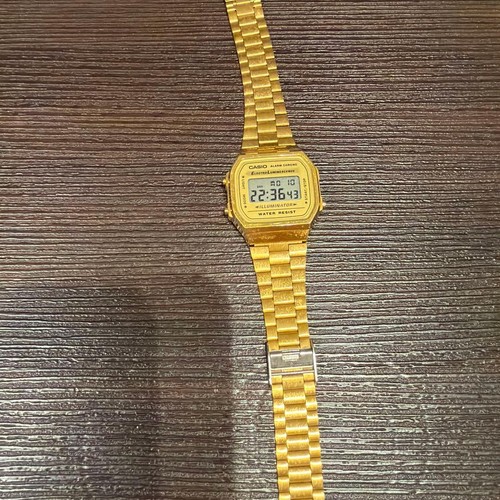 Orologio digitale casio oro - casio,