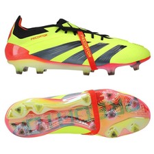 Adidas Predator 24+ Elite FT FG scarpe da calcio uomo Energy Citrus prato nuove imballo originale