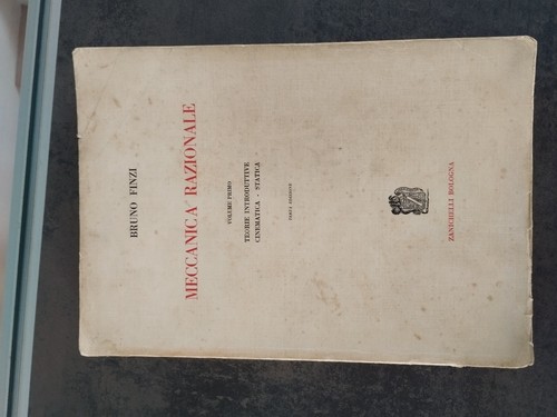 Libro bruno finzi meccanica - bruno,
