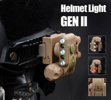Casco Tactical GEN II luce