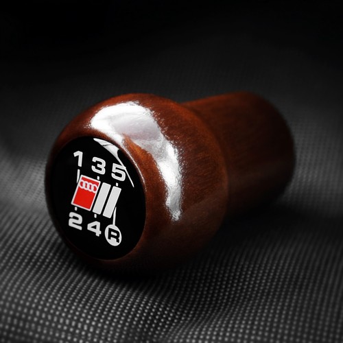 Pomello cambio legno audi - in,
