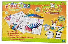 Hamtaro "Linea Gioca e Colora" Giochi Preziosi NUOVO E SIGILLATO (v.descrizioni)