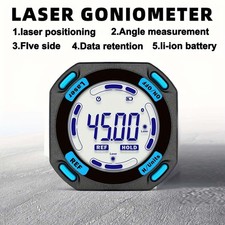 Goniometro magnetico laterale resistente, durevole cinque per misurazioni di precisione USA