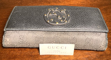 Gucci Monogram Leather Studded