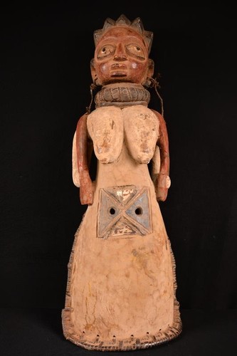 Maschera pancia yoruba grande - maschera,