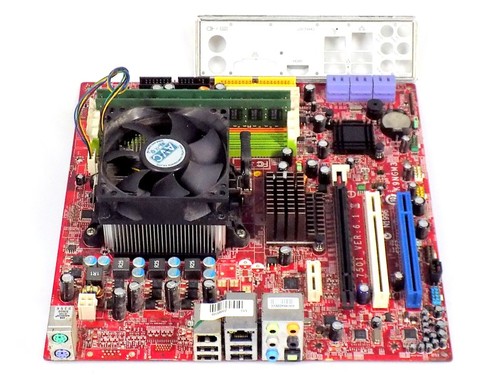 Scheda madre cpu ram retro - scheda,