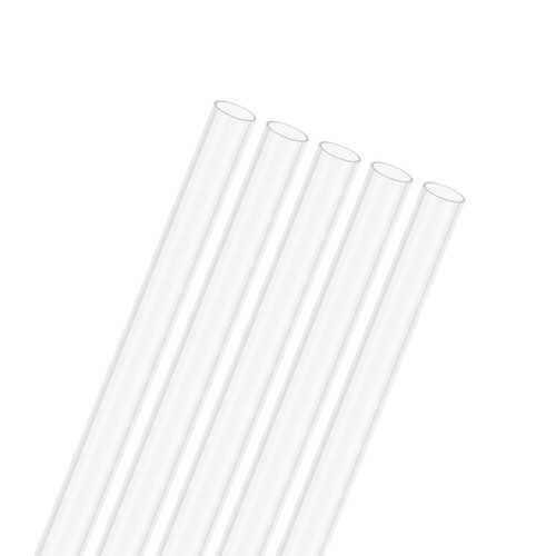 5pcs 500mm clear - clear, plastic