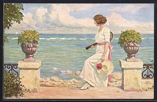 Cartolina artista paul - cartolina,