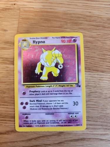 Pokémon tcg hypno - pokémon, 8/62