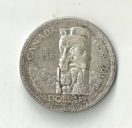 Canada dollaro 1958 british - canada,