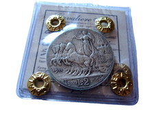 2 Lire 1911 "quadriga veloce"