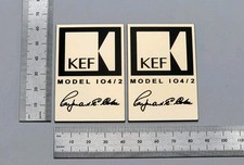 KEF 104/2 Altoparlante Badge