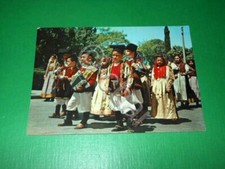 Cartolina Costumi Sardi - Bambini alla Cavalcata Sarda 1961.