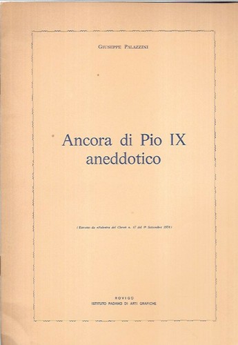 Ancora pio anedottico - ancora,
