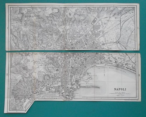 Napoli pianta urbanistica - pianta,