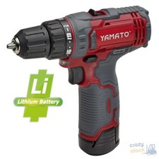 Trapano Avvitatore Yamato Cdm 12Lv 12 Volt Batteria Litio 1,3 Ah