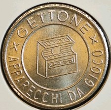 Italy Token Gettone Apparecchi da Gioco In Fior di Conio #18/191