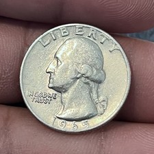 1965 No Mint Mark Quarter