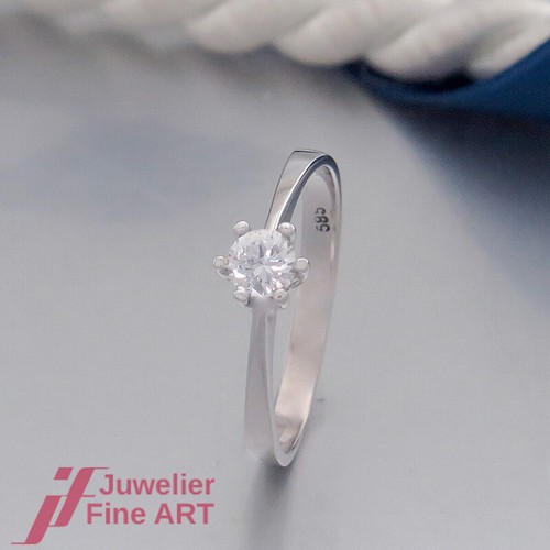 Classico solitario anello - -,