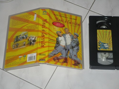 Vhs aldo giovanni e - vhs,