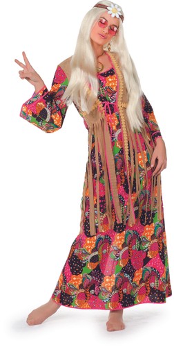 Costume hippie lungo wilbers - costume,