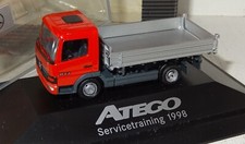 Herpa Mercedes-Benz Atego 817 pianale SERVICE TRAINING 1998 1:87 PC + IMBALLO ORIGINALE (SB2058)