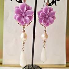 ORECCHINI ARGENTO 925 PENDENTE