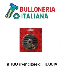 Piastra Inox Salvador Mod.22 per Tritacarne Fori 4 e 4,5 mm Ricambio