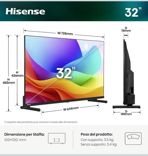 Hisense qled full hd - qled,