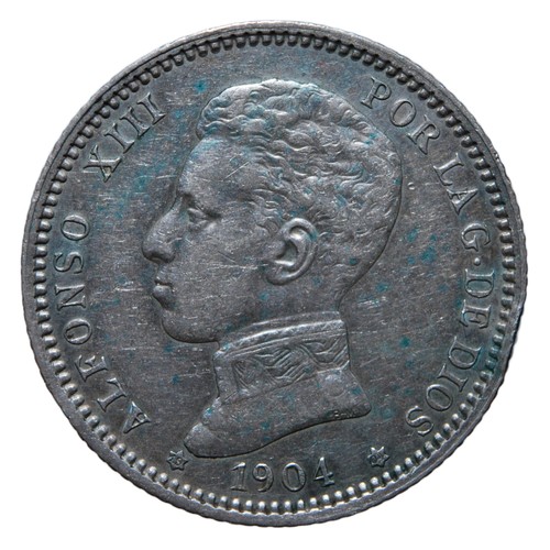 Peseta 1904 madrid - 1,