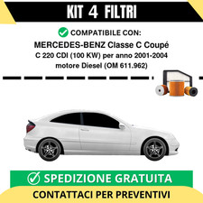 Kit 4 Filtri Tagliando per