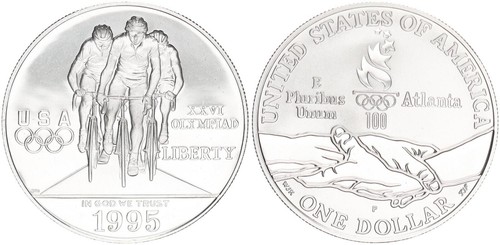 Usa dollaro argento 1995 - dollaro,