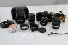 Nikon F3 hp del 1976 con ottiche, custodie ed accessori