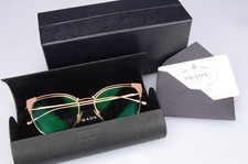 Prada Occhiali Cat Eye VPR-62U 53-17 YEP-101 140 Montatura-Vista N°BP3845722 Box