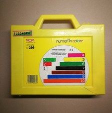 Valigetta Regoli  - Numeri in colore - Vintage Collection by CWR