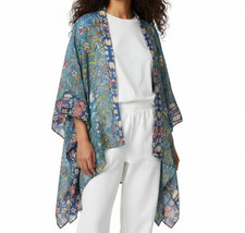 Kimono chiffon drappeggio