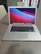 MACBOOK PRO A1286 INTEL I7 RAM 8GB SSD 256GB SCHERMO 15.4 